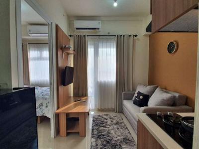 Apartemen the green pramuka tower mall furnish 2 kamar