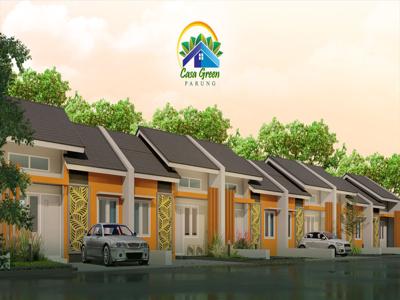 Dijual Rumah Baru Siap Huni di Casa Green Residence Parung, Dp 0%