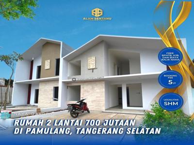 Dijual Rumah Modern 2 Lantai Pamulang Tangerang Selatan