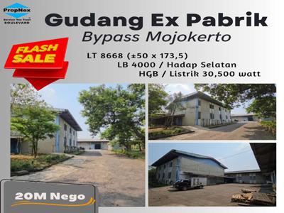 Gudang Raya Bypass Mojokerto Ex Pabrik