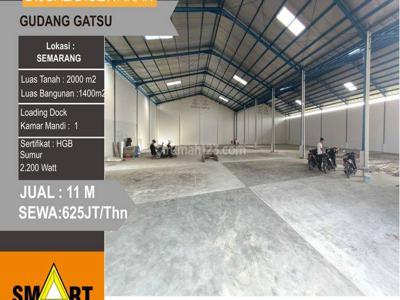 Jual / sewa gudang baru kawasan industri candi Gatot subroto