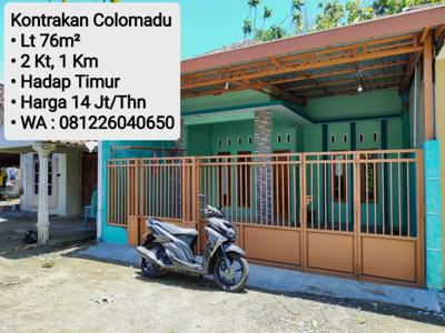 Kontrakan Area Colomadu, Dekat Alana, Pintu Tol, Bandara, UMS