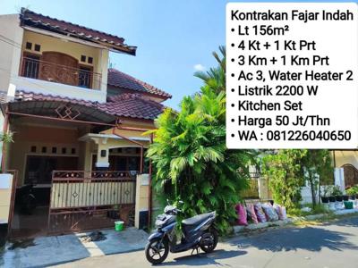 Kontrakan Area Fajar Indah, Dekat Mall, Hotel, Manahan, Pintu Tol