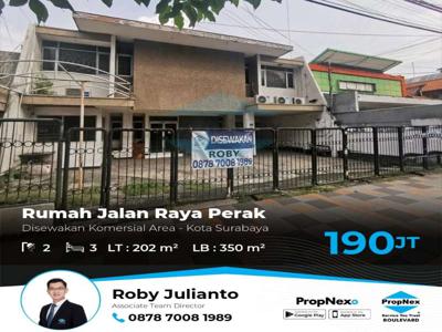 Disewakan Rumah Kantor Raya Perak