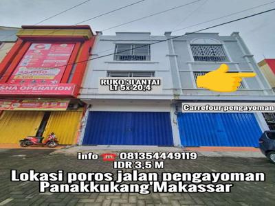 jual ruko poros jalan pengayoman'Panakkukang'Makassar