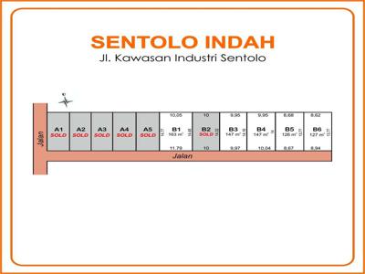 Kavling Kos Di Kawasan Industri Sentolo, SHM P