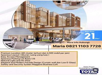 Maggiore business loft lot 9 luas 10x18m 4&5 lantai cocok untuk office