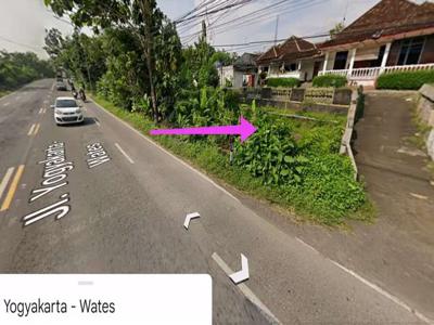 Tanah di Jl. Wates Sentolo Kulon Progo Yogyakarta bonus bangunan Rumah