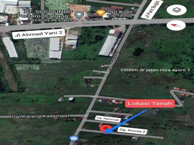 Tanah Dijual Jl. Madusari Gg. Kurnia 2