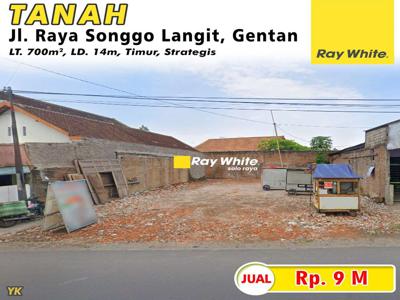 Tanah Jl. Raya Songgo Langit, Gentan
