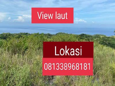 Buc tanah view laut,gunung,pulau lombok 93are nusa penida bali jl5mtr