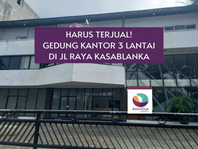 Dijual Gedung 3 Lantai di Menteng dalam Kota Kasablanka