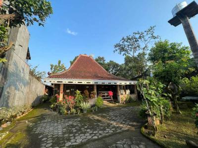 DIJUAL RUMAH ETNIK JOGLO DI JALAN DAMAI