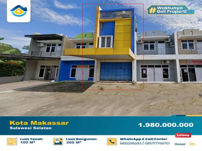 Dijual Tanah dan Bangunan di Tamalanrea, Makassar.