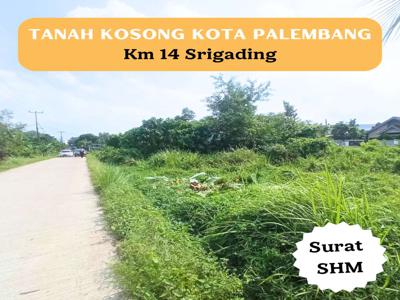 Dijual Tanah Murah Lokasi Pinggir Jalan KM 14