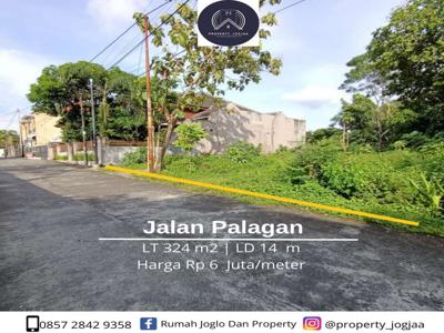 Dijual Tanah SHM Luas 324 Meter Di Jalan Palagan