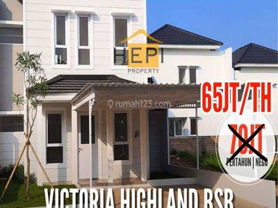 Disewakan Rumah Baru di BSB Victoria Highland Semarang