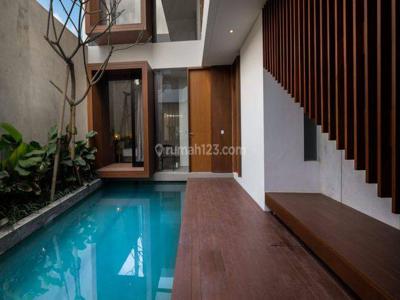 For Rent Brand New 4 Bedrooms Villa With Mezzanine At Canggu