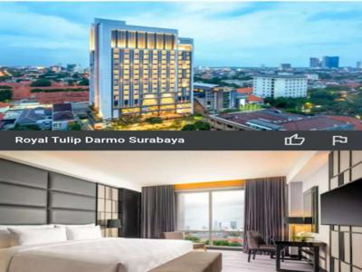 Hotel bintang 5 masih baru harga murah di Pusat kota Surabaya