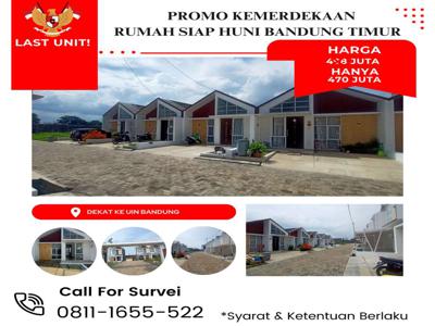 JUAL RUMAH 1 LANTAI BAGUS DEKAT UIN BANDUNG DISCOUNT JUTAAN RUPIAH