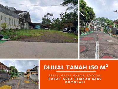 Jual Tanah di Perum Graha Mandiri, Mojosongo Boyolali