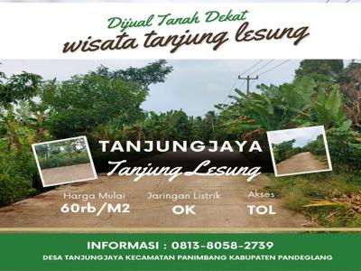 Jual Tanah Tanjung Lesung (Dekat Tempat Wisata)