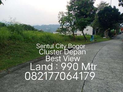 Kavling Murah Best View Cluster Depan Sentul City Bogor