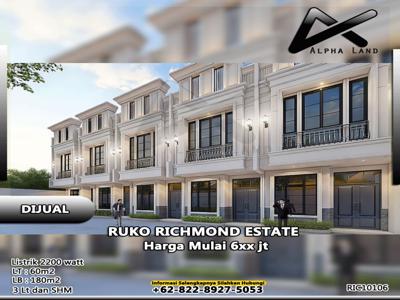 Ruko Richmond Estate Jalan Rela Daerah Krakatau Pancing