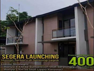 Rumah 2 lantai dengan harga 400 jt