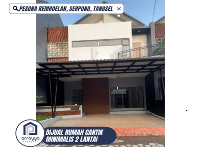 Rumah Baru Pesona Remboelan Cluster 2 Lantai Di Serpong \AH164