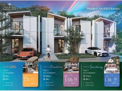 RUMAH CENDANA DP START 0% CICILAN MURAH DI KARAWACI