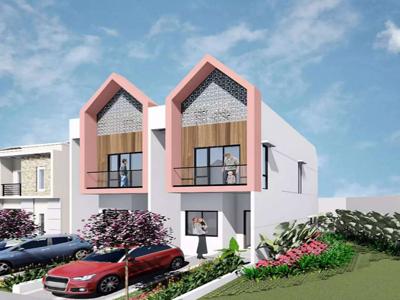 Rumah Cluster Skandinavian dgn Rooftop dkt Bintaro MRT Lebak Bulus