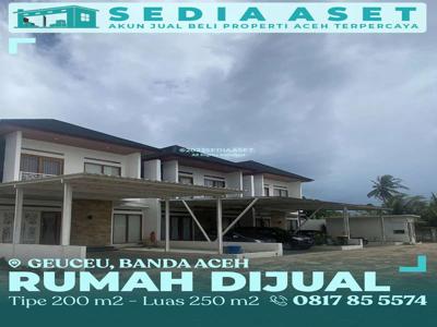 Rumah Dijual Kawasan Geuce Banda Aceh