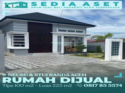 Rumah Dijual Kawasan Neusu & Stui Banda Aceh