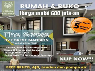 Rumah harga 600 jt an , Nol jalan Raya Randegasari dkt Sby