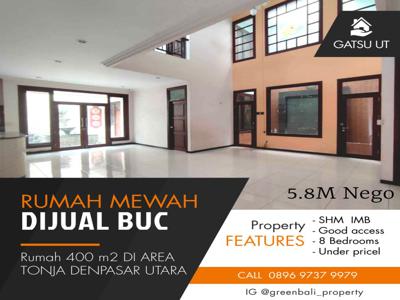 rumah mewah BU bawah pasar di denpasar timur