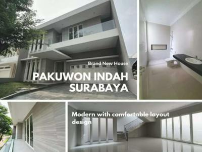 Rumah Minimalis Baru Gress di Pakuwon Indah