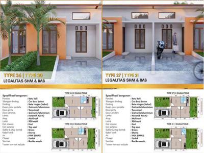 Rumah Minimalis Modern, Dengan Harga 200 Jt-an Di Prambanan Sleman