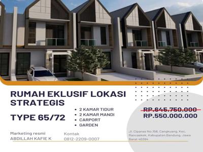 Rumah siap huni,promo khusus Agustus dapatkan potongan harga hingganya