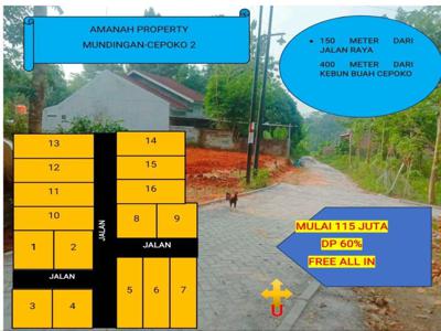 TANAH BISA DI ANGSUR MURAH DI GUNUNG PATI SEMARANG