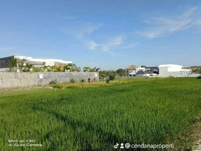 Tanah Canggu Pemandangan Sawah 1 km ke Pantai