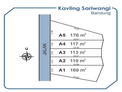 Tanah Kavling Bandung Barat Sariwangi Parongpong