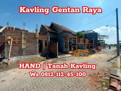 TANAH KAVLING MURAH GENTAN RAYA