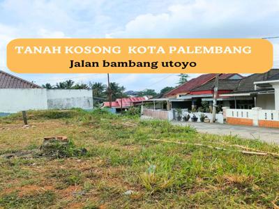 Tanah kosong lokasi jalan bambang utoyo