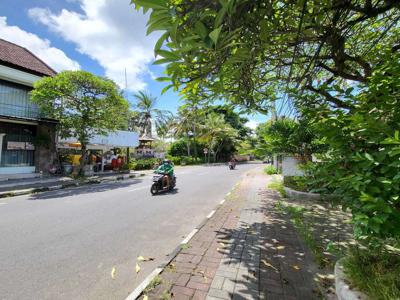 Tanah Sanur Bekas Resto di Jalan Utama Danau Tamblingan