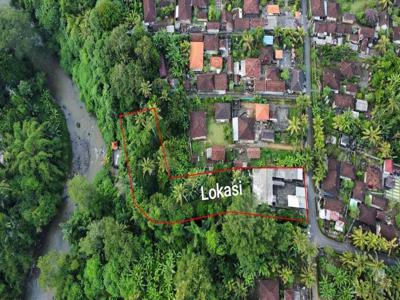 Tanah Ubud Lodtunduh Los Sungai