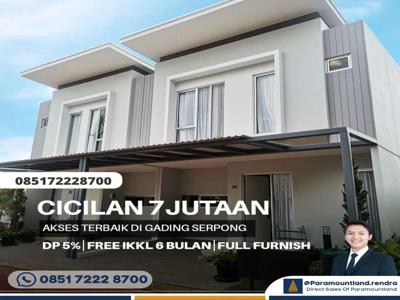 umah Minimalis Modern Full Furnish Di Gading Serpong New Zuma