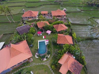 Villa Ubud Joglo Pemandangan Sawah