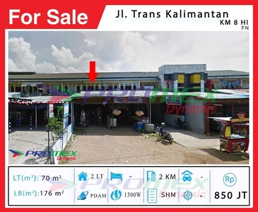 Ruko Padat Penduduk Jl. Trans Kalimantan