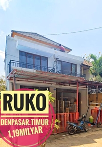 Ruko Toko Tempat Usaha Bisnis dekat Pasar Dijual Denpasar Timur Bali